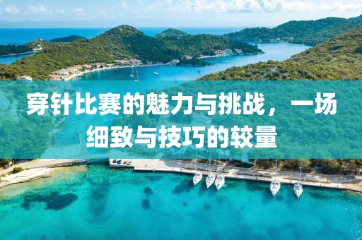 穿针比赛的魅力与挑战，一场细致与技巧的较量