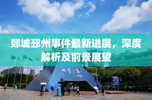 郯城邳州事件最新进展，深度解析及前景展望