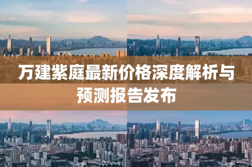 万建紫庭最新价格深度解析与预测报告发布