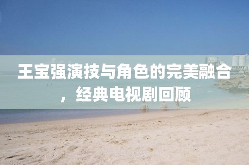 王宝强演技与角色的完美融合，经典电视剧回顾