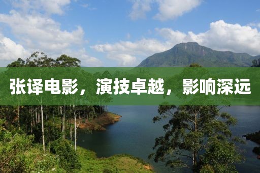 张译电影，演技卓越，影响深远
