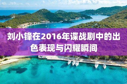 刘小锋在2016年谍战剧中的出色表现与闪耀瞬间