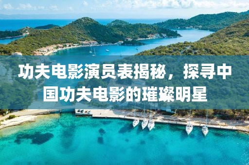 功夫电影演员表揭秘，探寻中国功夫电影的璀璨明星