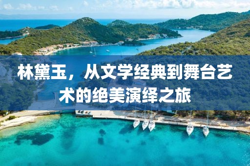 林黛玉，从文学经典到舞台艺术的绝美演绎之旅