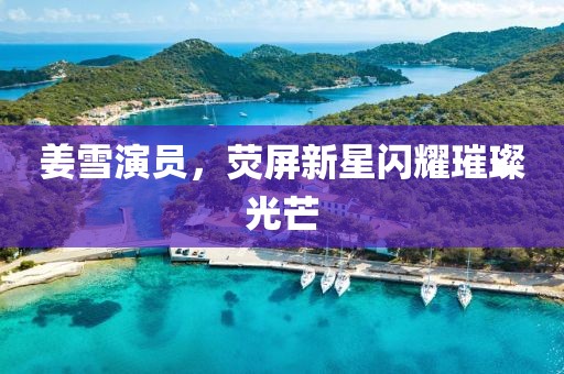 姜雪演员，荧屏新星闪耀璀璨光芒