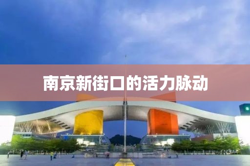 南京新街口的活力脉动