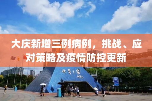 大庆新增三例病例，挑战、应对策略及疫情防控更新