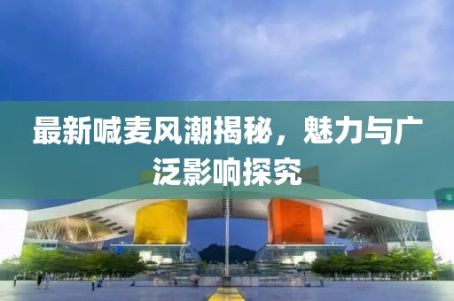 最新喊麦风潮揭秘，魅力与广泛影响探究