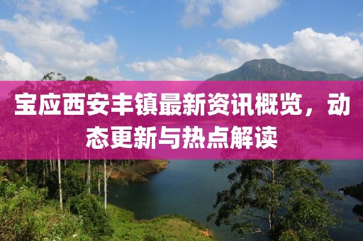 宝应西安丰镇最新资讯概览，动态更新与热点解读