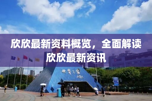欣欣最新资料概览，全面解读欣欣最新资讯