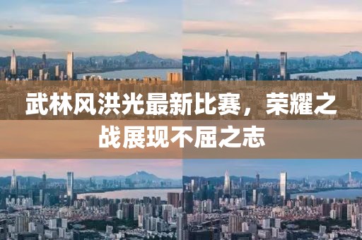 武林风洪光最新比赛，荣耀之战展现不屈之志