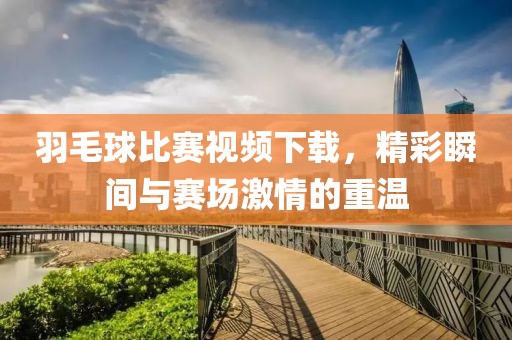 羽毛球比赛视频下载，精彩瞬间与赛场激情的重温