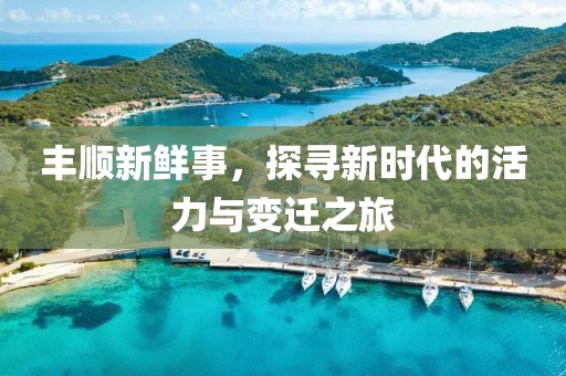 丰顺新鲜事，探寻新时代的活力与变迁之旅