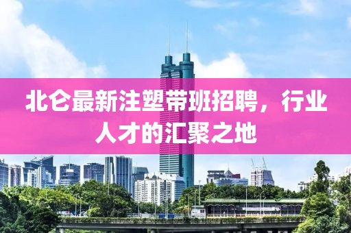 北仑最新注塑带班招聘，行业人才的汇聚之地