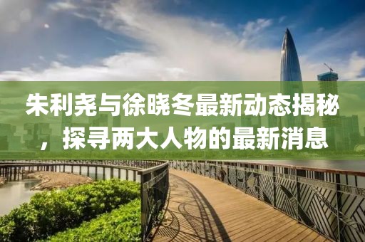 朱利尧与徐晓冬最新动态揭秘，探寻两大人物的最新消息