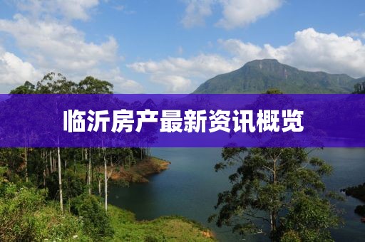 临沂房产最新资讯概览