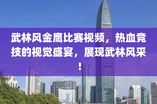 武林风金鹰比赛视频，热血竞技的视觉盛宴，展现武林风采！