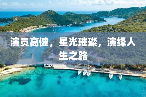 演员高健，星光璀璨，演绎人生之路