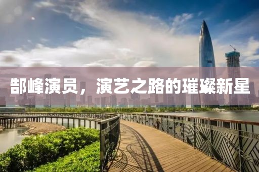 郜峰演员，演艺之路的璀璨新星