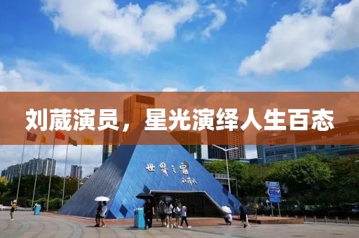 刘葳演员，星光演绎人生百态