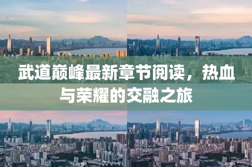 武道巅峰最新章节阅读，热血与荣耀的交融之旅