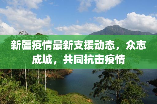 新疆疫情最新支援动态，众志成城，共同抗击疫情