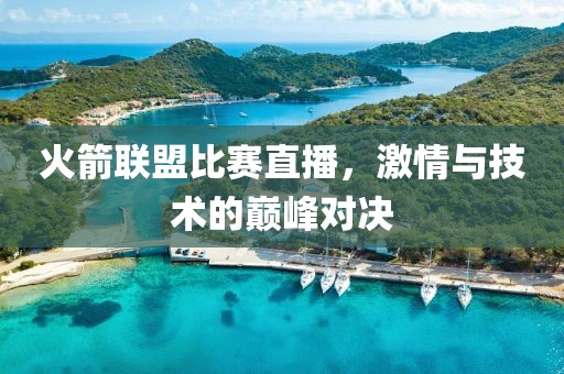 火箭联盟比赛直播，激情与技术的巅峰对决