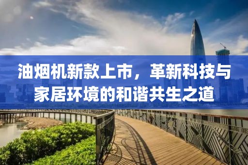 油烟机新款上市，革新科技与家居环境的和谐共生之道