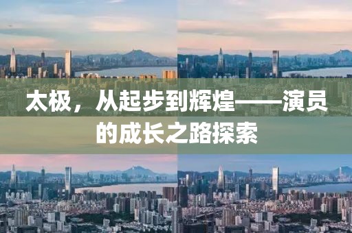 太极，从起步到辉煌——演员的成长之路探索