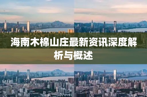 海南木棉山庄最新资讯深度解析与概述