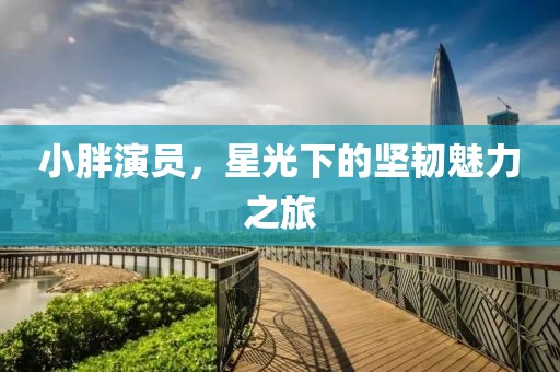 小胖演员，星光下的坚韧魅力之旅