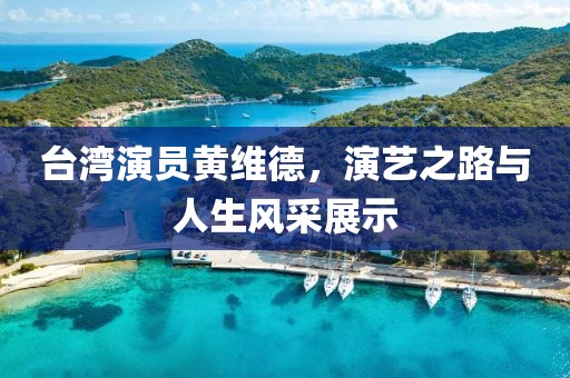台湾演员黄维德，演艺之路与人生风采展示