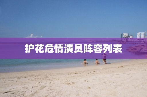 护花危情演员阵容列表