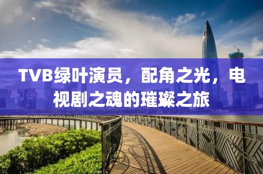 TVB绿叶演员，配角之光，电视剧之魂的璀璨之旅