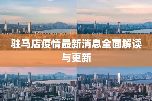 驻马店疫情最新消息全面解读与更新