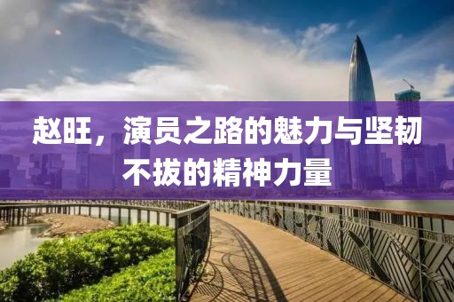 赵旺，演员之路的魅力与坚韧不拔的精神力量