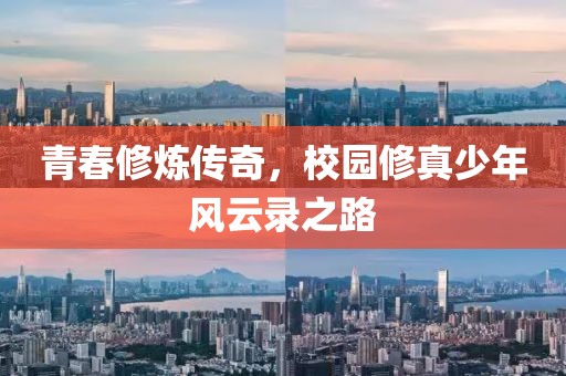 青春修炼传奇，校园修真少年风云录之路