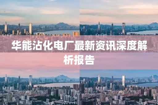 华能沾化电厂最新资讯深度解析报告