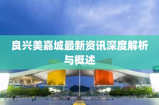 良兴美嘉城最新资讯深度解析与概述