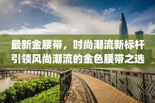 最新金腰带，时尚潮流新标杆引领风尚潮流的金色腰带之选