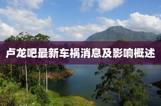 卢龙吧最新车祸消息及影响概述