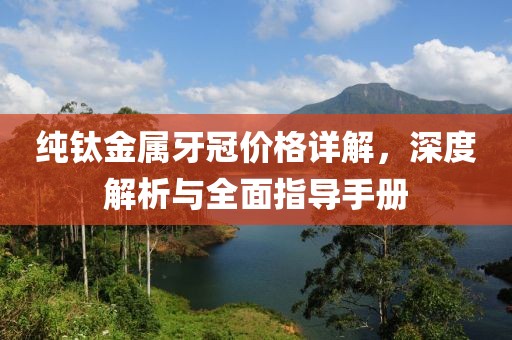 纯钛金属牙冠价格详解，深度解析与全面指导手册