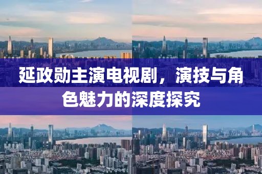 延政勋主演电视剧，演技与角色魅力的深度探究