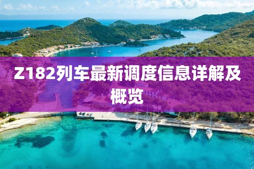 Z182列车最新调度信息详解及概览