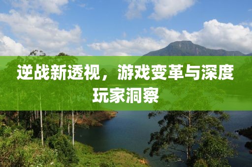 逆战新透视，游戏变革与深度玩家洞察