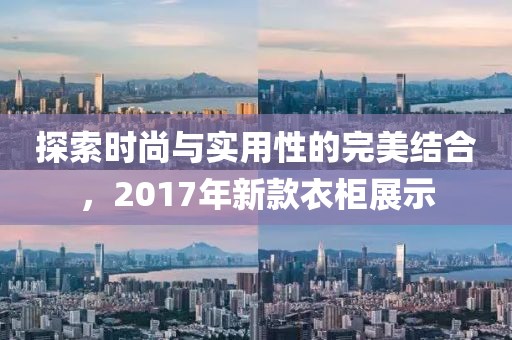 探索时尚与实用性的完美结合，2017年新款衣柜展示
