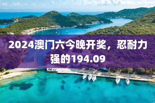 2024澳门六今晚开奖，忍耐力强的194.09