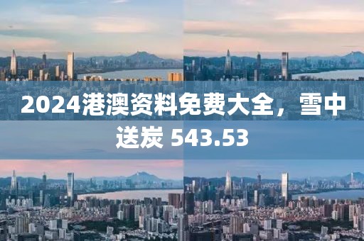 2024港澳资料免费大全，雪中送炭 543.53