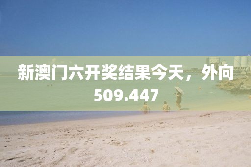 新澳门六开奖结果今天，外向509.447