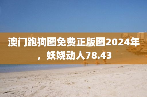 澳门跑狗图免费正版图2024年，妖娆动人78.43